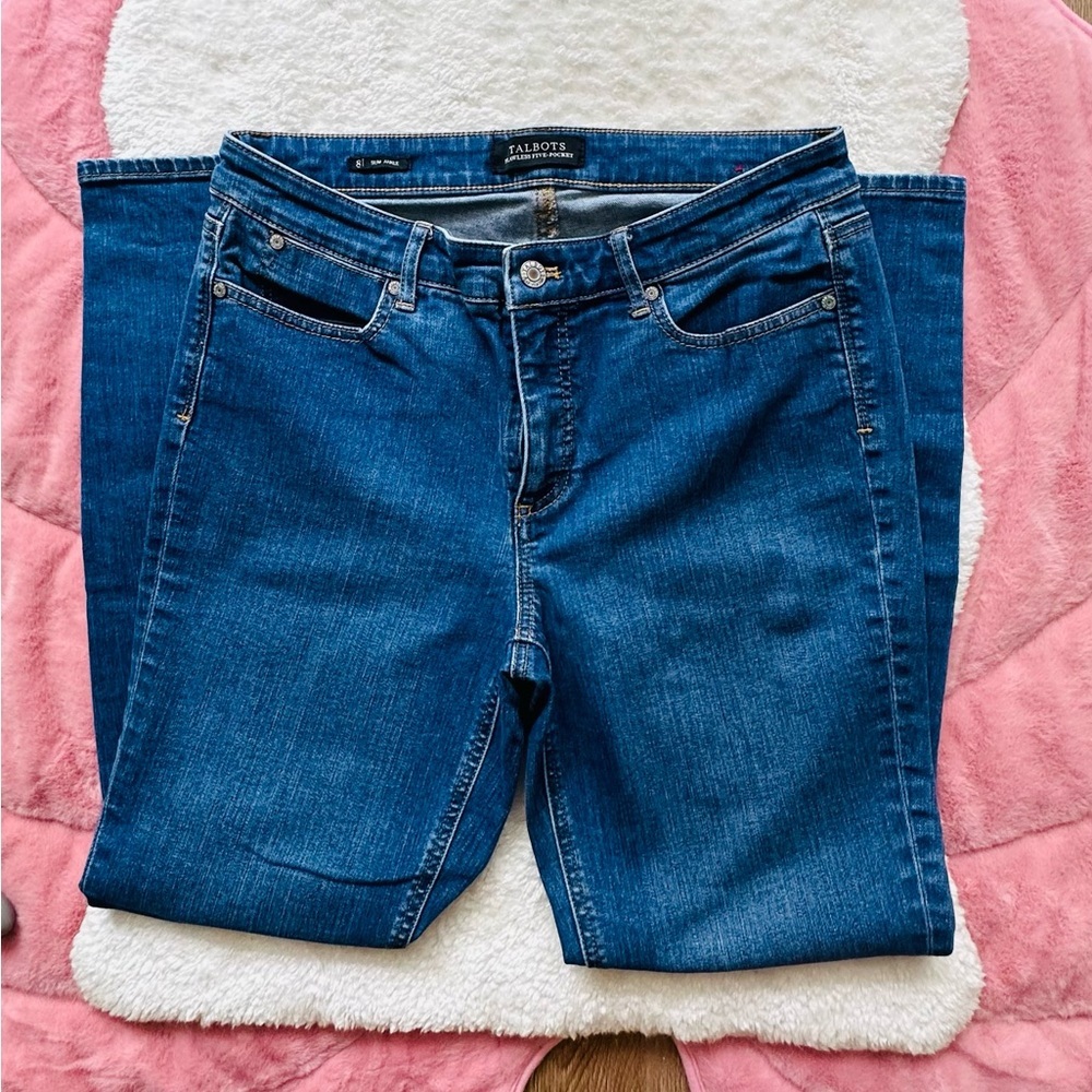Talbots Slim Ankle Women’s Blue Jeans